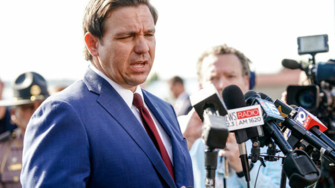Florida Governor Ron DeSantis to pardon everybody charged with breaking COVID regulations