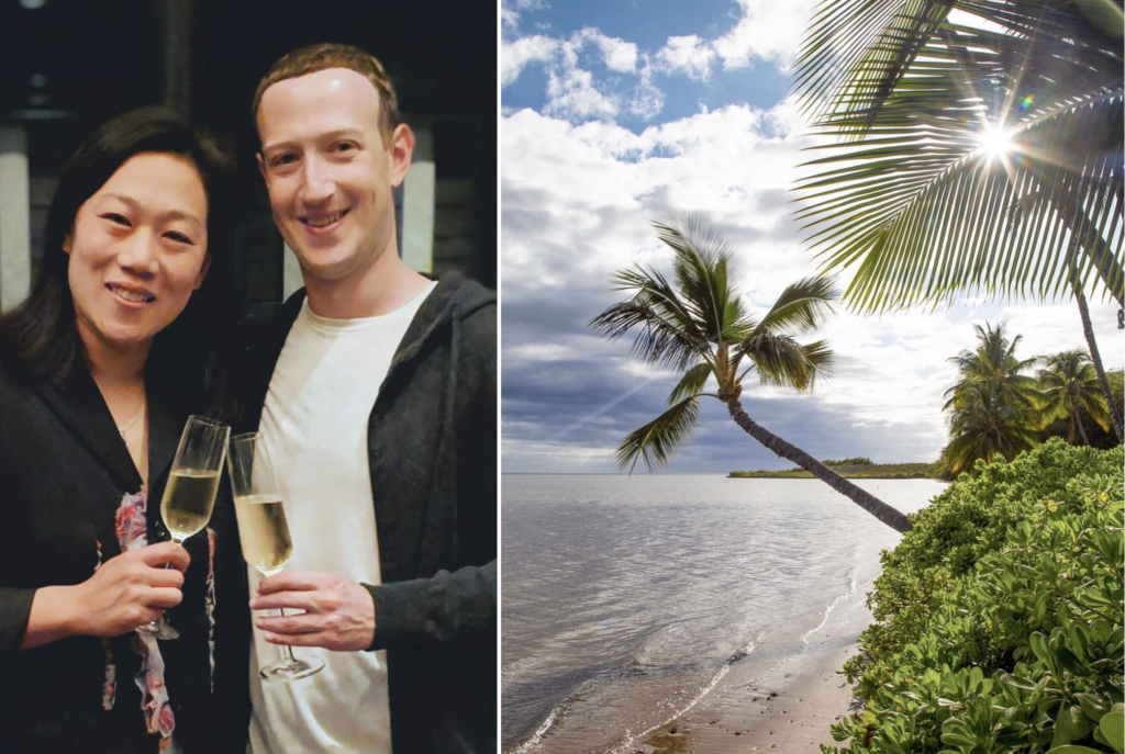 Zuckerberg Hawaii