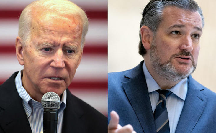 Ted Cruz accuses Joe Biden of crawling in bed with Russia and other enemies of America