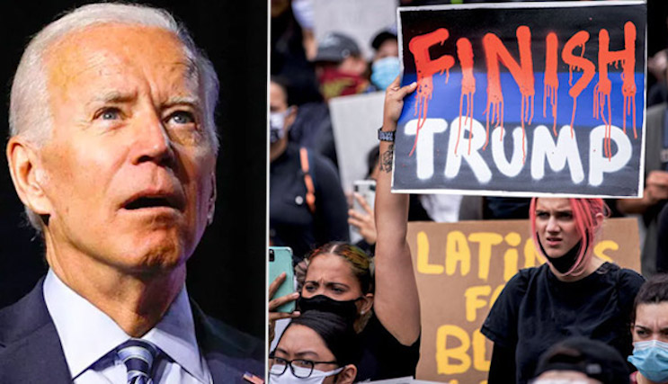 Black Lives Matter demands Biden jail trump and investigate the military