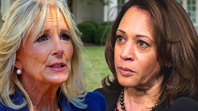 Jill Biden attacked Kamala Harris over her racist virtue signalling