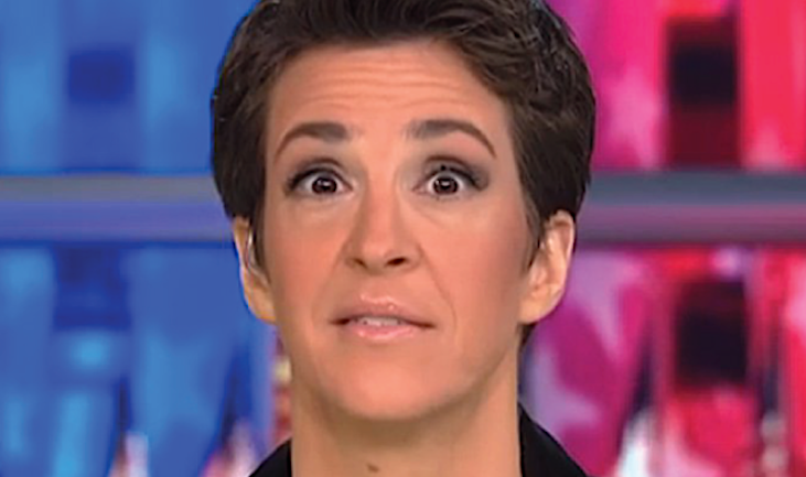 MSNBC's Rachel Maddow admits she has been brainwashed into believing maskless people are dangerous