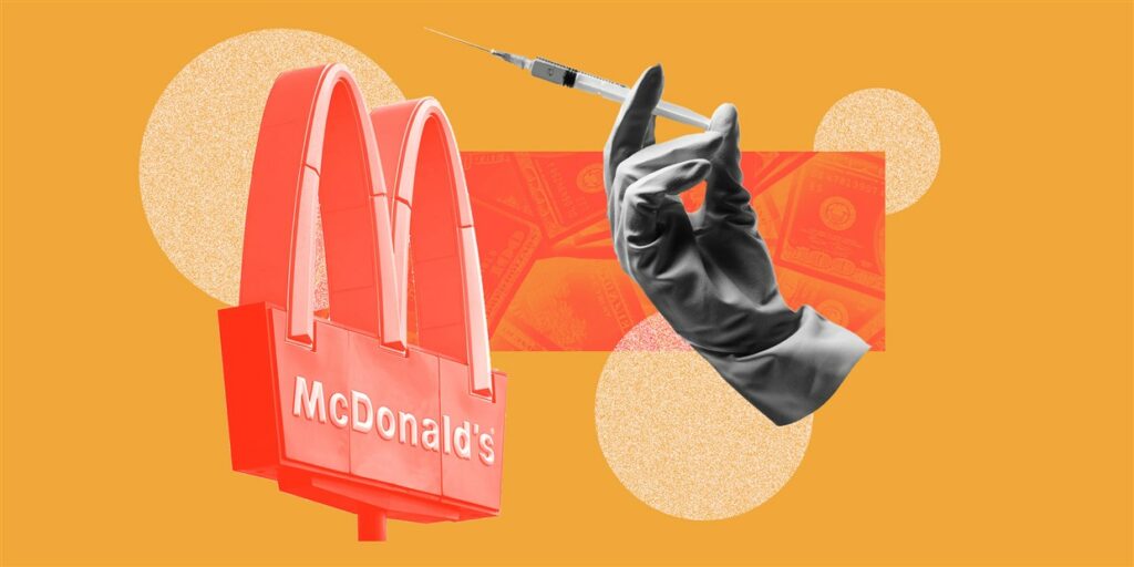 Mcdonalds vaccine
