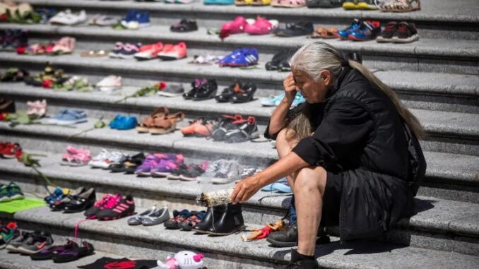 Remains of 250 dead children found at Catholic run school in Canada