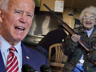 President Joe Biden re-introduced his gun control agenda on Wednesday, advocating for a ban on modern sporting rifles and reminding lawful gun owners that the federal government has nuclear weapons.