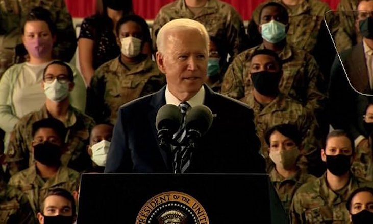 Joe Biden says he keeps forgetting he is U.S. President