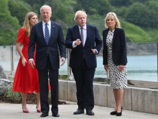 Boris Johnson and Joe Biden
