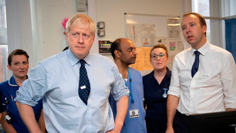 Boris and Matt Hancock