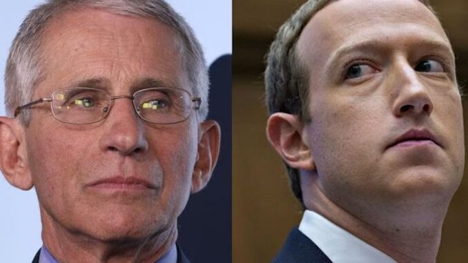 House GOP demand Zuckerberg surrender all communication with Fauci regarding COVID-19 censorship