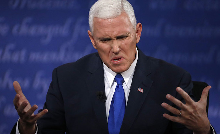 Mike Pence blasts Trump supporters as un-American