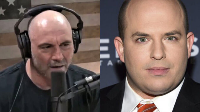 Joe Rogan calls Brian Stelter a motherfucker pretending to be a journalist