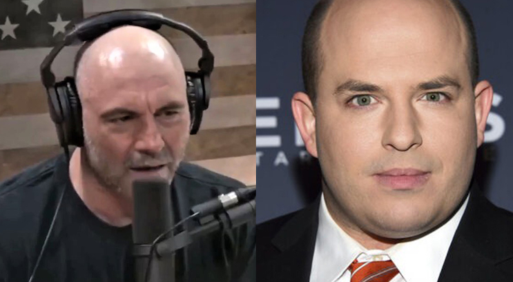 Joe Rogan calls Brian Stelter a motherfucker pretending to be a journalist