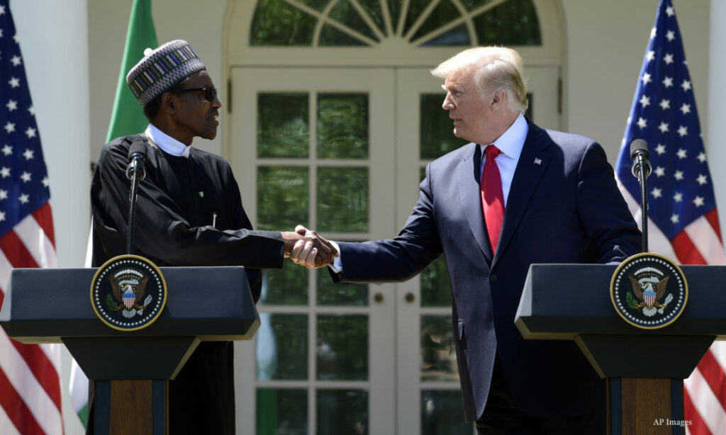 Trump Nigeria president Twitter ban