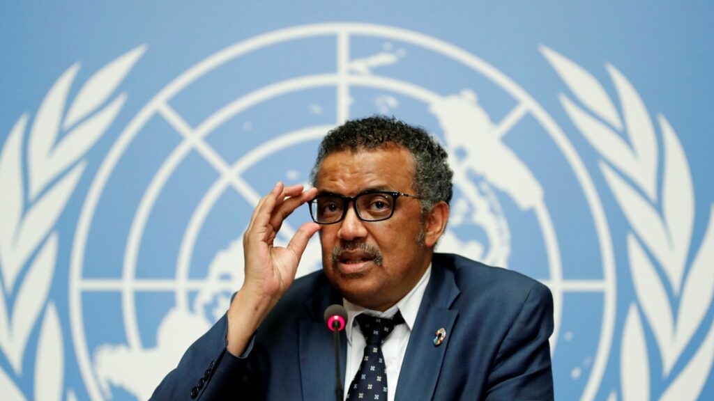 WHO chief Tedros