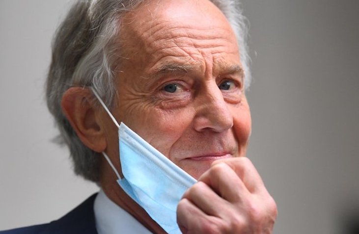 Tony Blair says unvaccinated should be prisoners at home