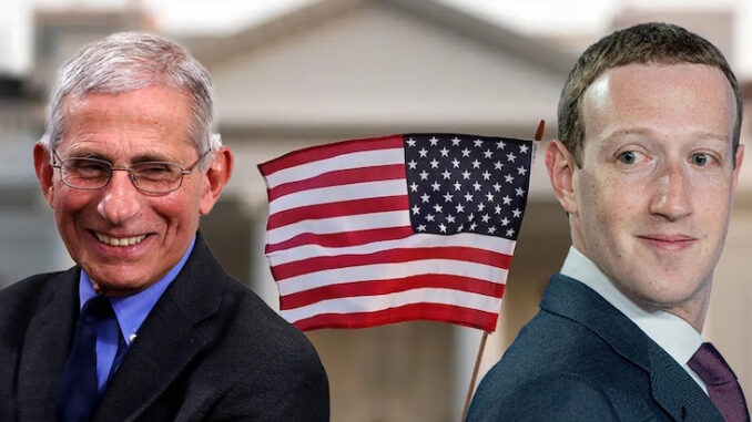 Mark Zuckerberg conspired with Dr. Anthony Fauci to push COVID propaganda before 2020 election