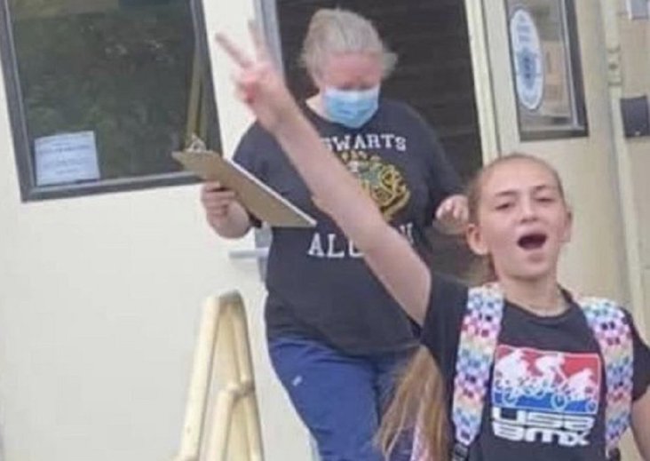 11 year old patriot suspended from school for refusing to wear a mask