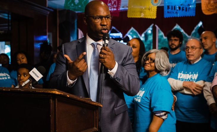 Rep. Jamaal Bowman demanded police protection while championing defunding police