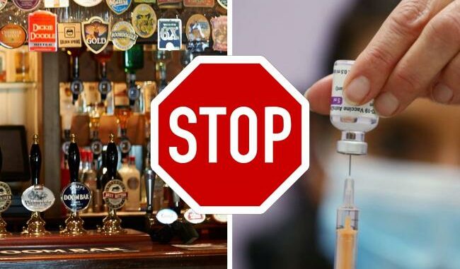 Pubs covid vaccine passports