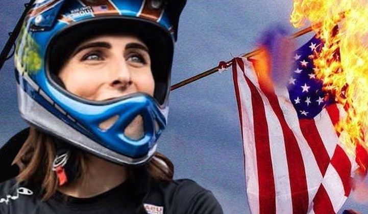US trans athlete says her goal is to win olympics and burn the American flag on the podium