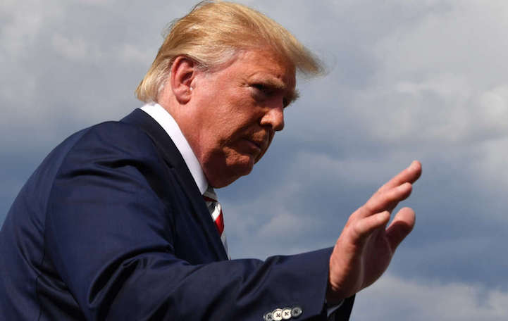 President Trump says has never conceded