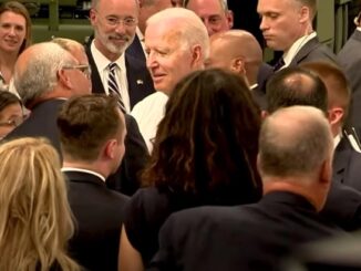 24 hours after Biden admin reinstates mask mandate Biden appears at event maskless