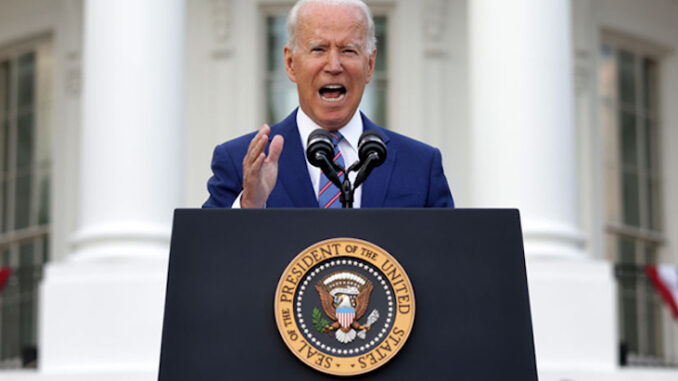 President Biden says most patriotic thing you can do is get a COVID shot