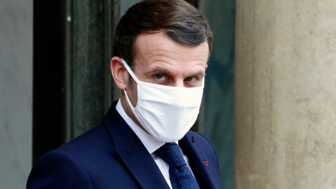 French president covid vaccines