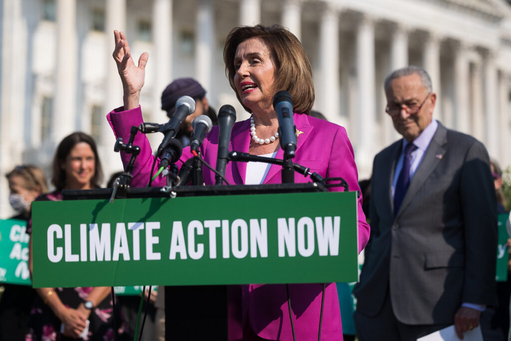 Schumer and Pelosi Climate crisis