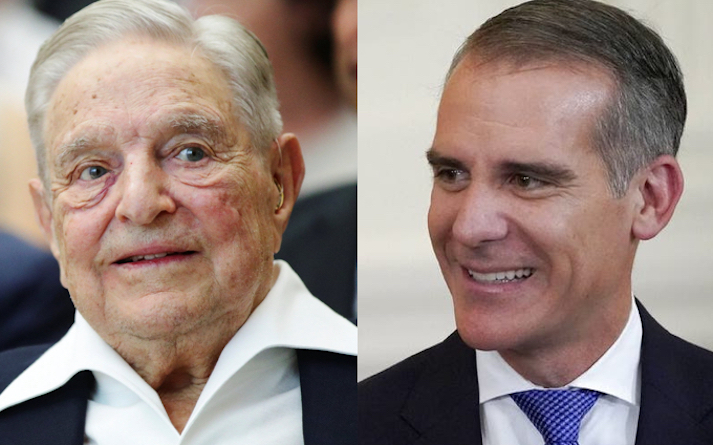 George Soros behind Mayor Eric Garcetti’s plan to pay illegal immigrants money