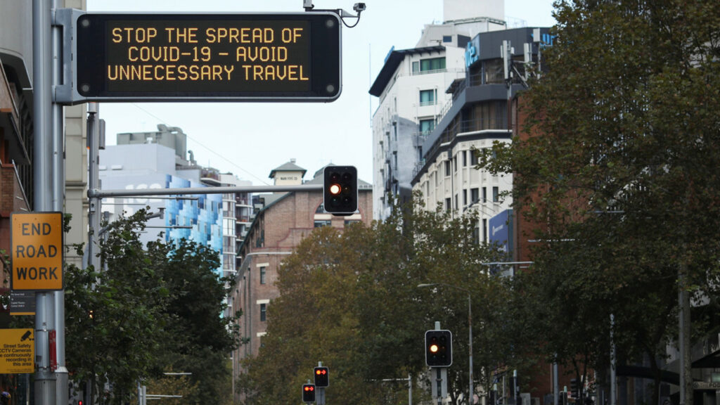 Sydney Australia lockdown