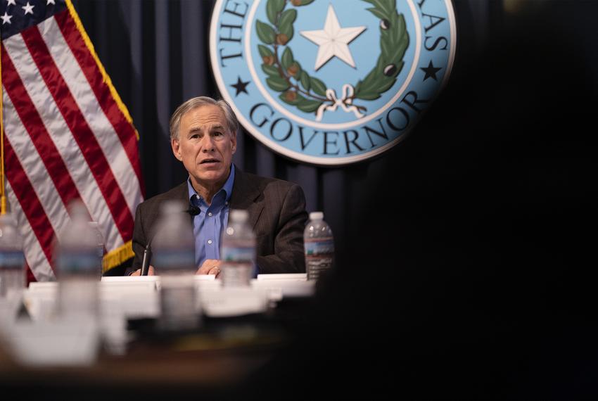 Texas go greg abbott