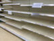 supermarket shelves