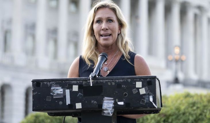 Marjorie Taylor Greene says Biden's infrastructure bill will make US slaves to China