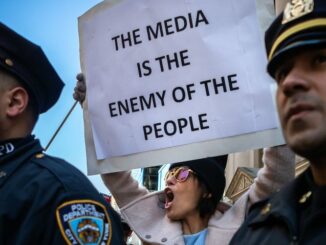 58 percent of Americans believe the media is the enemy of the people