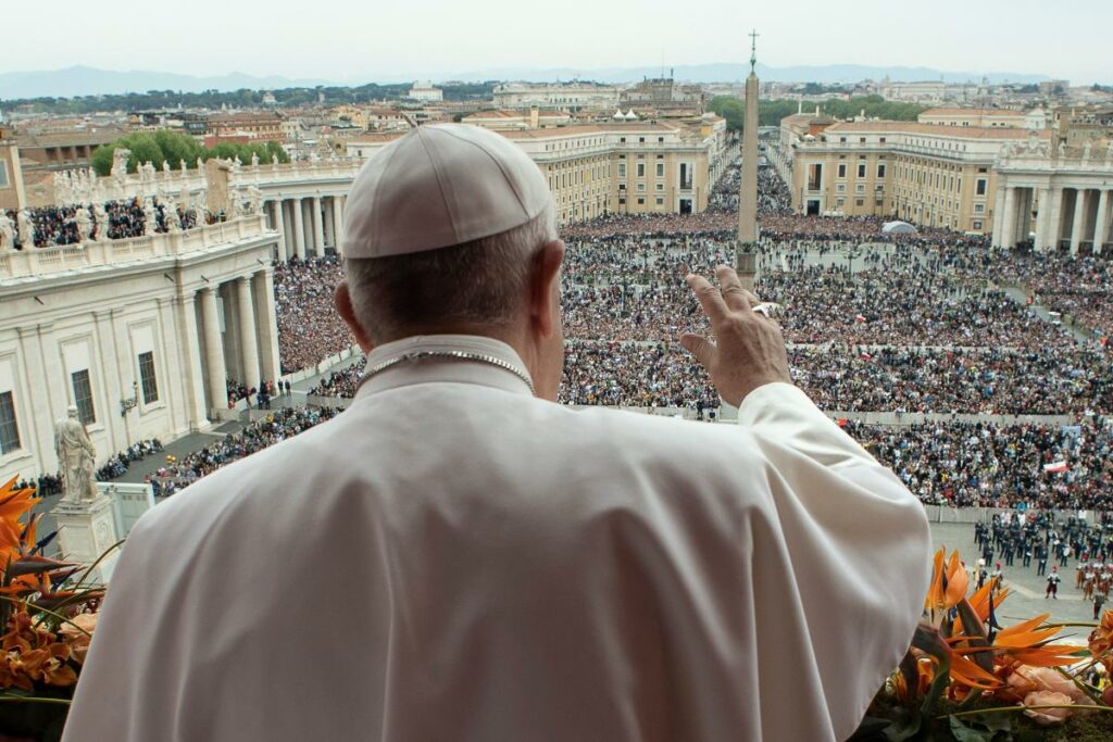 Pope at vatican