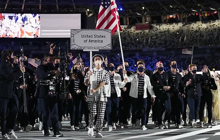 ESPN says the U.S.A flag at the Olympics represents 'white supremacy'