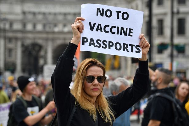 vaacine passport UK govt