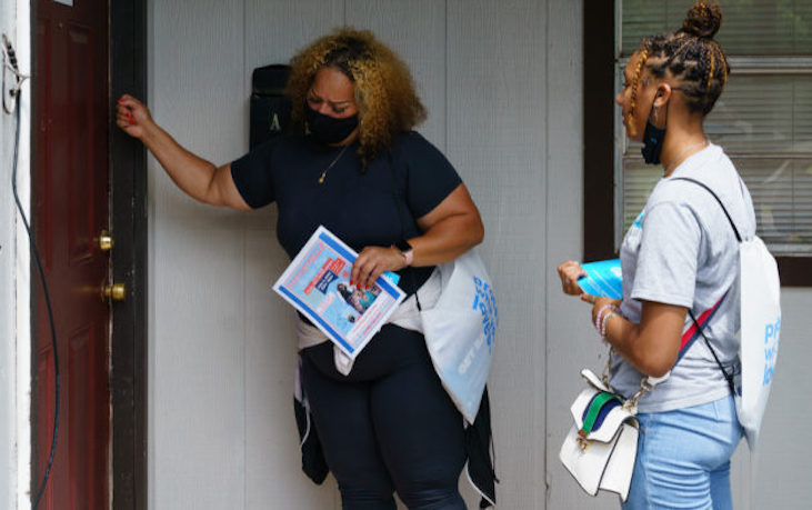 Biden announces plan to knock on Americans' doors and bully them into getting vaccinated