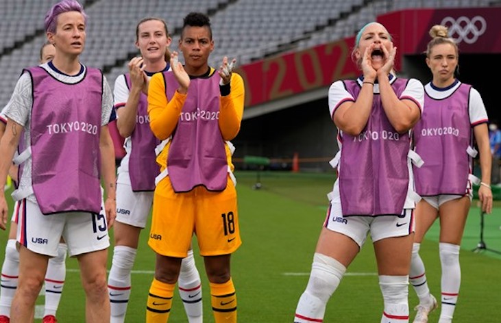 U.S. women's soccer team blasted for woke protests