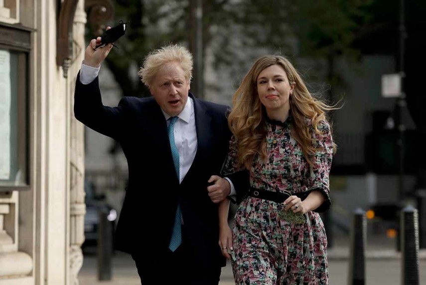 Boris and Carries Johnson