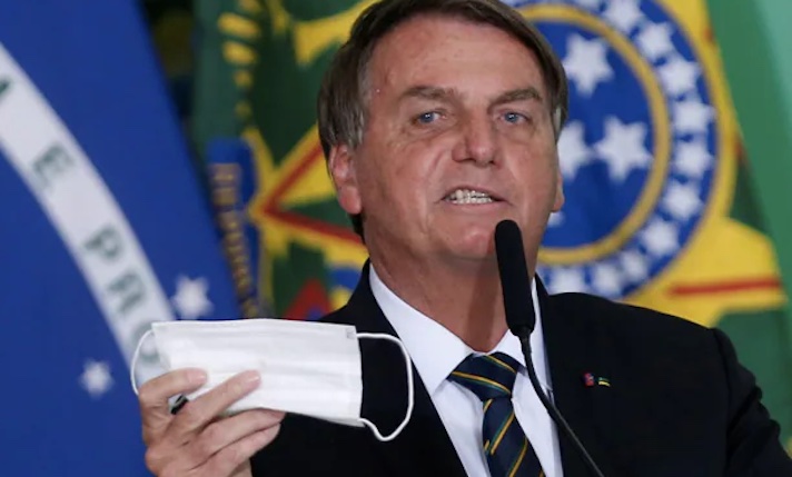Brazilian President Jair Bolsonaro urges citizens to buy guns so that they will never be enslaved