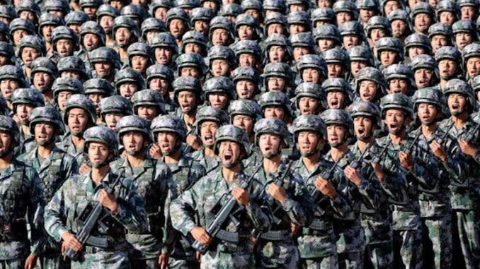 China declares war against Taiwan as it deploys warships and fighter jets to border