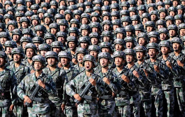 China declares war against Taiwan as it deploys warships and fighter jets to border