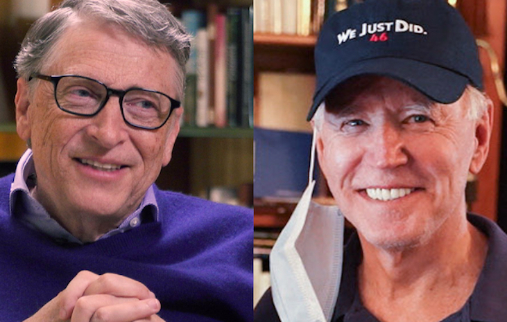 Gates bribes deep state officials with 1.5 billion dollars if lawmakers pass Biden's infrastructure bill