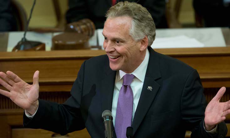 Democrat Terry McAuliffe vows to make life hell for unvaccinated ppl