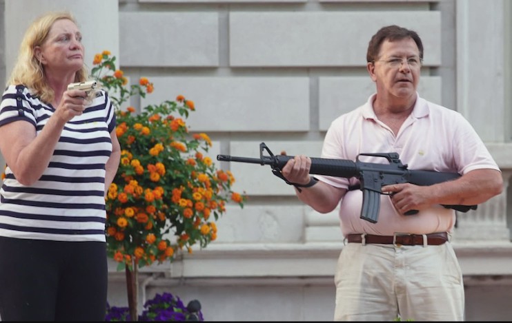 Missouri Gov pardons McCloskey’s on weapons charges