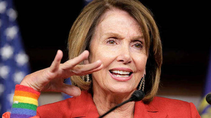 House Speaker Nancy Pelosi says priority in Afghanistan is now gender equality