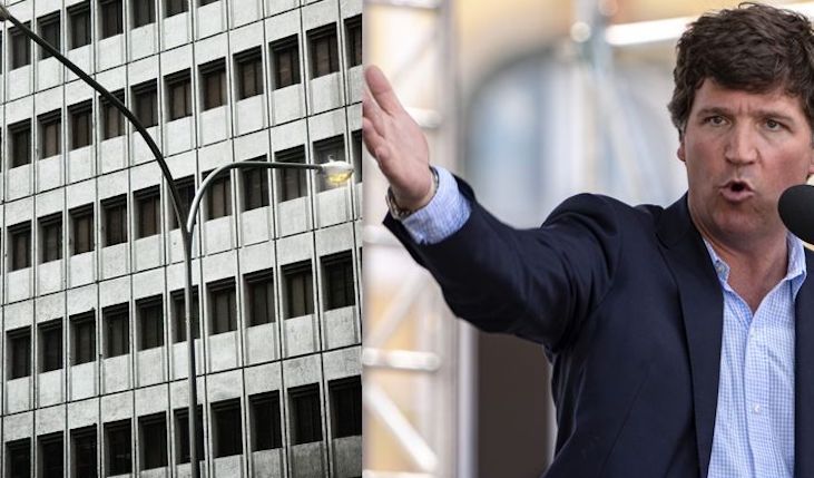 Tucker Carlson says ugly buildings are designed to dehumanize us