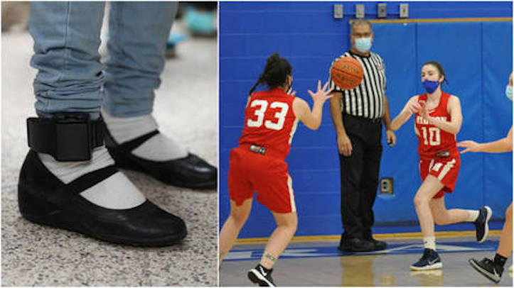 Public school caught making unvaxxed students to wear ankle monitors